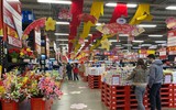 Cận cảnh siêu thị, chợ tại Hà Nội mùng 5 Tết Nguyên đán