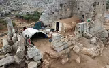 [Ảnh] Cảnh tha hương của người Syria khi lánh nạn trong các khu di tích cổ