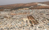 [Ảnh] Cảnh tha hương của người Syria khi lánh nạn trong các khu di tích cổ
