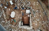 [Ảnh] Cảnh tha hương của người Syria khi lánh nạn trong các khu di tích cổ