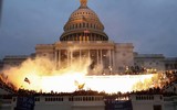 [Ảnh] Toàn cảnh Washington của Mỹ giới nghiêm vì biểu tình bạo loạn tại tòa nhà Quốc hội