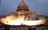 [Ảnh] Toàn cảnh Washington của Mỹ giới nghiêm vì biểu tình bạo loạn tại tòa nhà Quốc hội