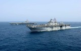 [ẢNH] Anh - Mỹ hợp lực thành một nhóm tác chiến tàu sân bay chung
