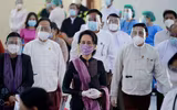 [Ảnh] Cuộc đời trầm luân của nhà lãnh đạo Myanmar Aung San Suu Kyi 
