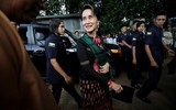 [Ảnh] Cuộc đời trầm luân của nhà lãnh đạo Myanmar Aung San Suu Kyi 