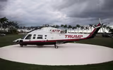 [Ảnh] Tại sao bãi đỗ trực thăng ở khu Mar-a-Lago của ông Donald Trump lại bị phá dỡ? 