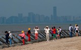 [Ảnh] Bí quyết vượt qua đại dịch của đảo nhỏ được gọi là “DMZ của Đài Loan”