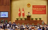 [Ảnh] Hội nghị trực tuyến toàn quốc quán triệt Nghị quyết Đại hội XIII của Đảng 