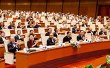 [Ảnh] Hội nghị trực tuyến toàn quốc quán triệt Nghị quyết Đại hội XIII của Đảng 