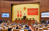 [Ảnh] Hội nghị trực tuyến toàn quốc quán triệt Nghị quyết Đại hội XIII của Đảng 