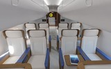 Những hình ảnh đầu tiên về nội thất máy bay siêu thanh của Tổng thống Mỹ