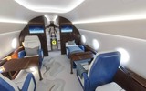 Những hình ảnh đầu tiên về nội thất máy bay siêu thanh của Tổng thống Mỹ