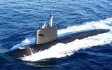 [Ảnh] Pháp lần đầu tiên ghép nối hai nửa để “tái sinh” tàu ngầm hạt nhân
