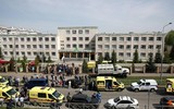 Hình ảnh mới nhất về vụ xả súng đẫm máu tại trường học ở Nga
