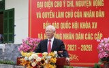 Hình ảnh các lãnh đạo Đảng, Nhà nước, Quốc hội đi bầu cử sáng 23-5