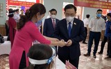 Hình ảnh các lãnh đạo Đảng, Nhà nước, Quốc hội đi bầu cử sáng 23-5