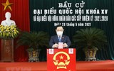 Hình ảnh các lãnh đạo Đảng, Nhà nước, Quốc hội đi bầu cử sáng 23-5