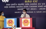 Hình ảnh các lãnh đạo Đảng, Nhà nước, Quốc hội đi bầu cử sáng 23-5