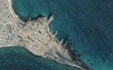 [Ảnh] Ai thực sự đứng sau căn cứ không quân bí ẩn trên đảo núi lửa ở Yemen?