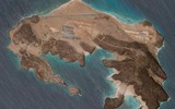 [Ảnh] Ai thực sự đứng sau căn cứ không quân bí ẩn trên đảo núi lửa ở Yemen?