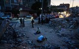 [Ảnh] Cuộc sống thường ngày giữa cảnh đổ nát vì bom đạn ở Gaza