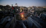 [Ảnh] Cuộc sống thường ngày giữa cảnh đổ nát vì bom đạn ở Gaza