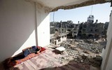 [Ảnh] Cuộc sống thường ngày giữa cảnh đổ nát vì bom đạn ở Gaza