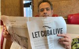 [Ảnh] Mỹ nở rộ phong trào ủng hộ “Hãy để Cuba sống!”