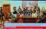 [Ảnh] Taliban chiếm dinh Tổng thống, người dân Kabul tháo chạy khỏi Thủ đô