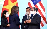 [Ảnh] Các hoạt động của Phó Tổng thống Mỹ Kamala Harris tại Hà Nội