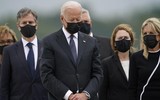 [Ảnh] Tổng thống Joe Biden đau đớn đón thi thể lính Mỹ từ Afghanistan
