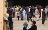 [Ảnh] Căn cứ không quân Mỹ ở Đức đón nhận cả chục nghìn người tị nạn Afghansitan