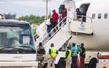 [Ảnh] Mỹ ứng phó với hàng nghìn người Haiti vượt biên giới Mexico, ‘đóng đô’ ở bang Texas