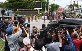 Hình ảnh mới nhất của cựu Thủ tướng Thái Lan Thaksin Shinawatra ngày trở về