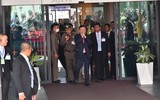 Hình ảnh mới nhất của cựu Thủ tướng Thái Lan Thaksin Shinawatra ngày trở về
