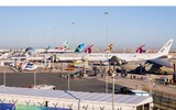 Máy bay quân sự, trực thăng và tên lửa Nga tại Triển lãm hàng không Dubai 2023