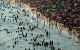 Rio de Janeiro nắng nóng kỷ lục, cảm giác nhiệt lên tới 62,3 độ C