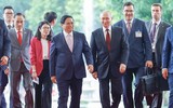 Chùm ảnh Thủ tướng Phạm Minh Chính hội kiến Tổng thống Liên bang Nga Vladimir Putin