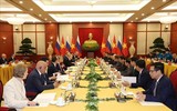 Tổng Bí thư Nguyễn Phú Trọng hội đàm với Tổng thống Liên bang Nga Vladimir Putin