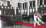 Đoàn Đảng ủy Công an Trung ương - Bộ Công an viếng Tổng Bí thư Nguyễn Phú Trọng