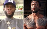 [ẢNH] Những hình ảnh cuối đời của tài tử 'Black Panther': Gầy rộc do bệnh, phải chống gậy để đi lại