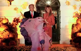 [ẢNH] Halloween cuối cùng trong nhiệm kỳ tổng thống đầu tiên của ông Donald Trump