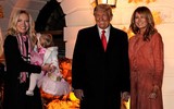 [ẢNH] Halloween cuối cùng trong nhiệm kỳ tổng thống đầu tiên của ông Donald Trump