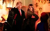 [ẢNH] Halloween cuối cùng trong nhiệm kỳ tổng thống đầu tiên của ông Donald Trump