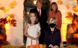 [ẢNH] Halloween cuối cùng trong nhiệm kỳ tổng thống đầu tiên của ông Donald Trump