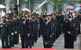 Lễ viếng nguyên Tổng Bí thư Lê Khả Phiêu