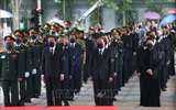 Lễ viếng nguyên Tổng Bí thư Lê Khả Phiêu