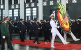 Lễ viếng nguyên Tổng Bí thư Lê Khả Phiêu