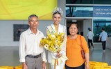 Thạch Thu Thảo diện mốt không nội y khoe dáng cực chuẩn lên đường đến Miss Earth 2022