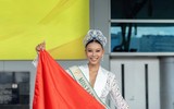 Thạch Thu Thảo diện mốt không nội y khoe dáng cực chuẩn lên đường đến Miss Earth 2022